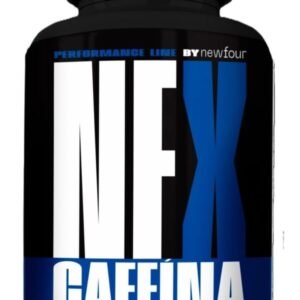 Cafeína 500mg NE X Vita Four - Energia Máxima, Foco e Performance Elevada (60 Cápsulas)