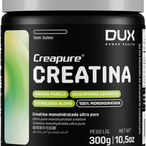 Creatina Monohidratada 100% Creapure Sem Sabor Pote 300g - DUX HUMAN HEALTH