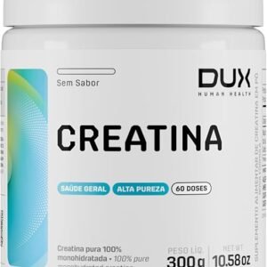Creatina Monohidratada Sem Sabor - Pote 300g - DUX