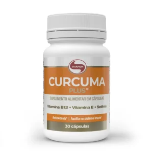 Curcuma Plus – 30 cap – Vitafor - Entrega Imediata