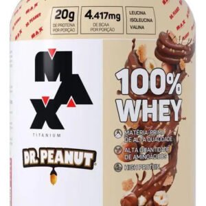 Whey Protein Dr. Peanut 100% Whey 900g - Sabor Bueníssimo