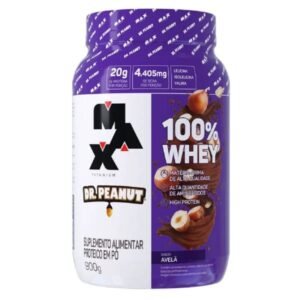 Whey Protein Dr Peanut 100% Max Titanium 900g