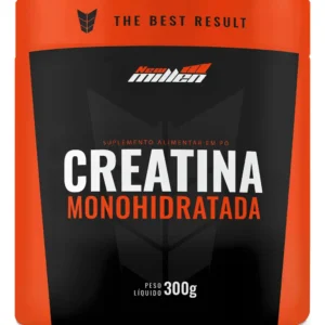 New Millen Creatina Monohidratada Pote 300gr Sabor Sem sabor