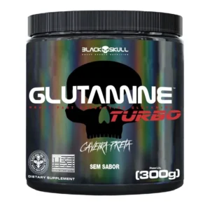 Glutamine Turbo - Glutamina - 300g - Black Skull